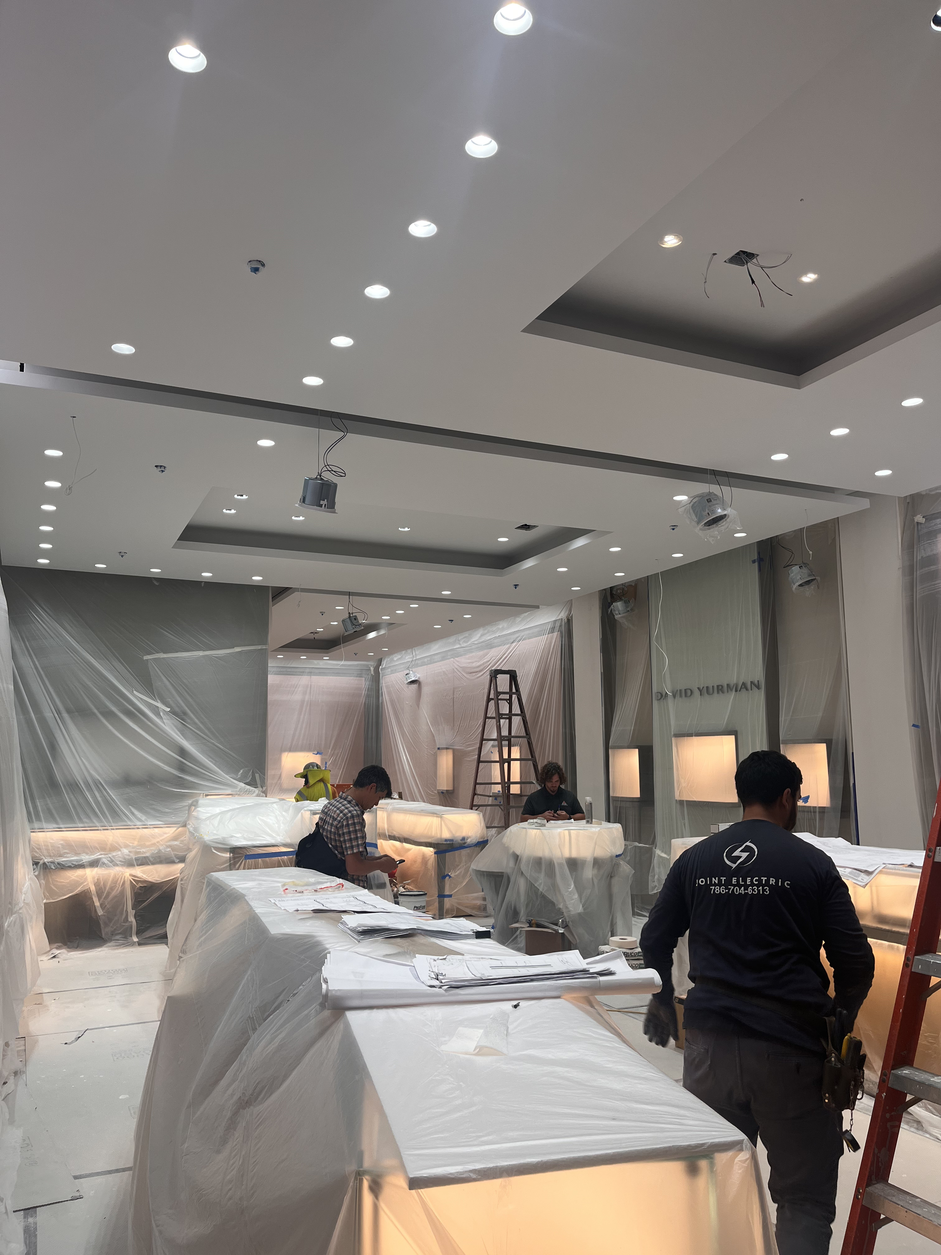 Commercial Construction before